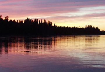 Sunset In Alaska